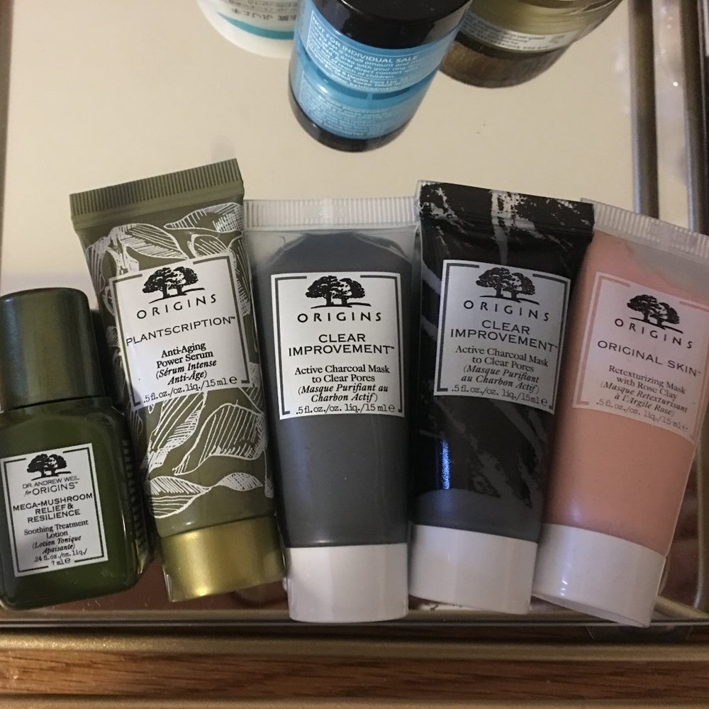 Origins Plantscription Anti Aging Serum + mask set